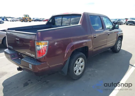 2007 Honda Ridgeline Rtl from USA, damaged, VIN 2HJYK165X7H537918
